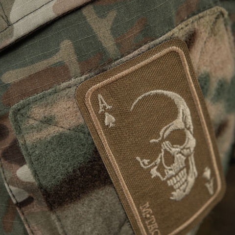 M-TAC Naszywka na rzep Face of War Haft Coyote
