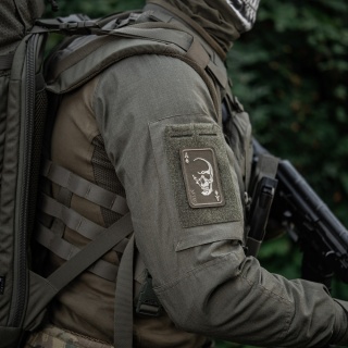 M-TAC Naszywka na rzep Face of War Haft Ranger Green
