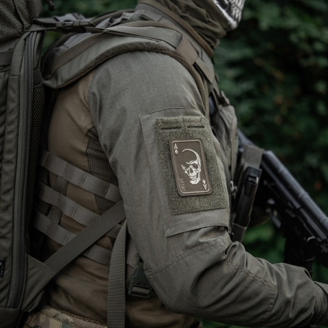 M-TAC Naszywka na rzep Face of War Haft Ranger Green