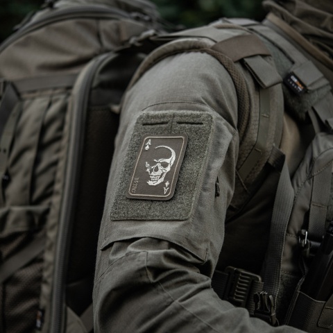 M-TAC Naszywka na rzep Face of War Haft Ranger Green