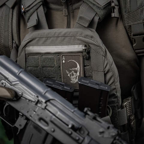 M-TAC Naszywka na rzep Face of War Haft Ranger Green