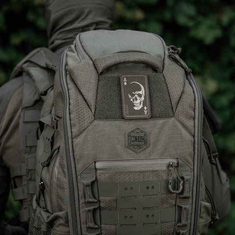 M-TAC Naszywka na rzep Face of War Haft Ranger Green