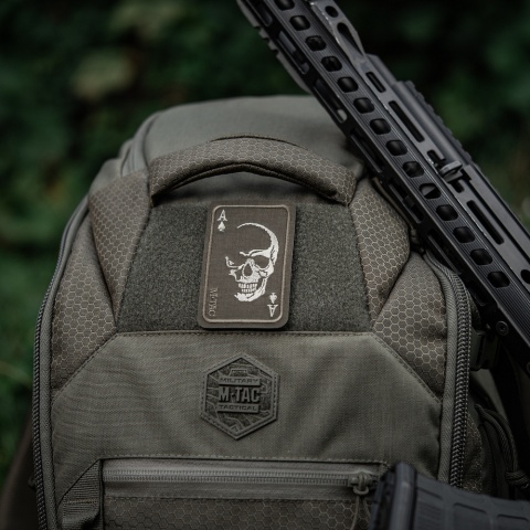 M-TAC Naszywka na rzep Face of War Haft Ranger Green