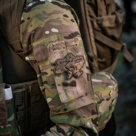M-TAC Naszywka na rzep Kozacka Ukraina 3D PVC Coyote