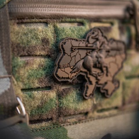 M-TAC Naszywka na rzep Kozacka Ukraina 3D PVC Coyote