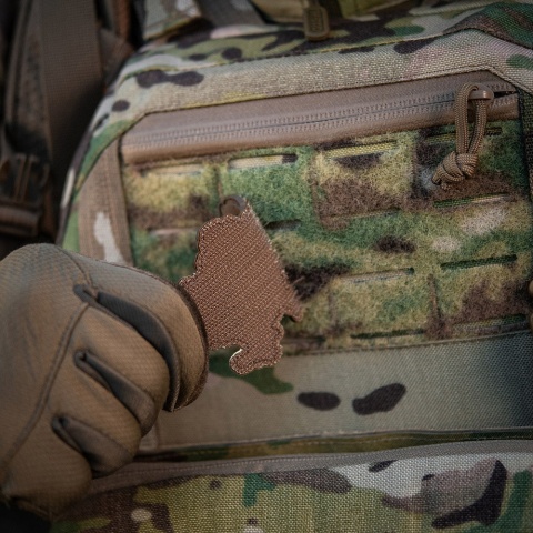 M-TAC Naszywka na rzep Kozacka Ukraina 3D PVC Coyote