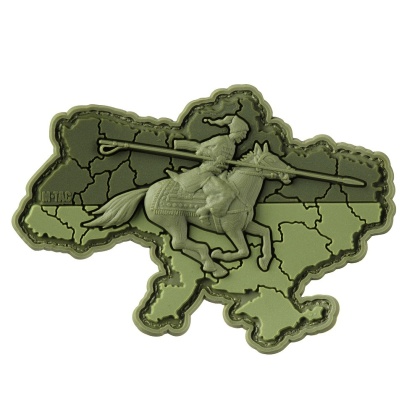 M-TAC Naszywka na rzep Kozacka Ukraina 3D PVC Olive