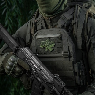 M-TAC Naszywka na rzep Kozacka Ukraina 3D PVC Olive