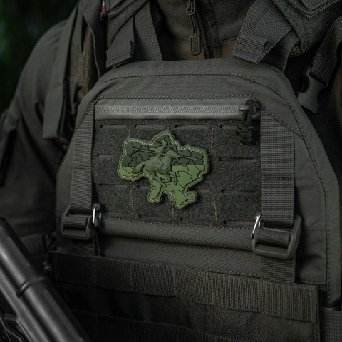 M-TAC Naszywka na rzep Kozacka Ukraina 3D PVC Olive