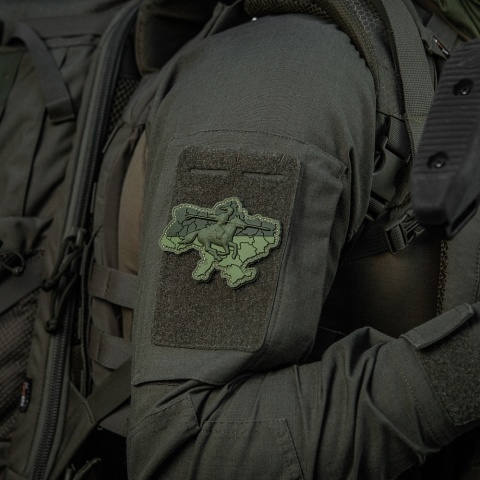M-TAC Naszywka na rzep Kozacka Ukraina 3D PVC Olive