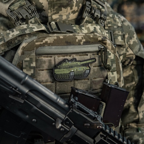 M-TAC Naszywka na rzep Leopard 2 PVC Olive