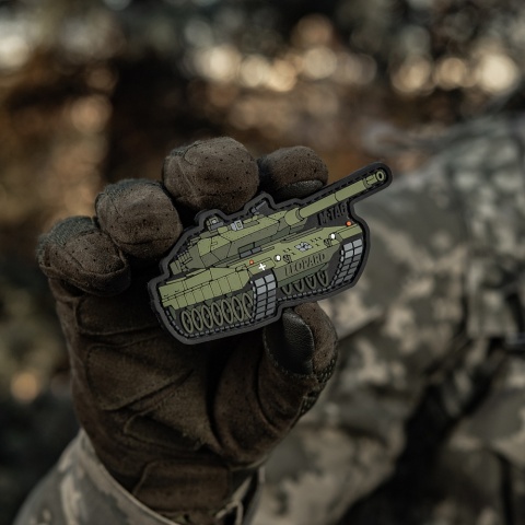 M-TAC Naszywka na rzep Leopard 2 PVC Olive