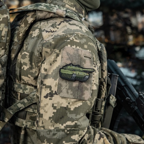 M-TAC Naszywka na rzep Leopard 2 PVC Olive
