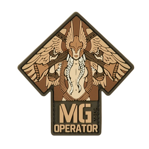 M-TAC Naszywka na rzep MG Operator PVC Coyote