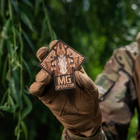 M-TAC Naszywka na rzep MG Operator PVC Coyote