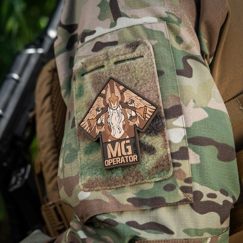 M-TAC Naszywka na rzep MG Operator PVC Coyote