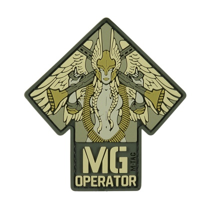 M-TAC Naszywka na rzep MG Operator PVC Olive