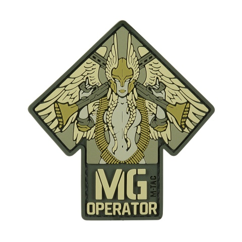 M-TAC Naszywka na rzep MG Operator PVC Olive