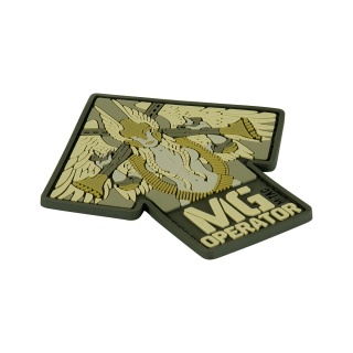 M-TAC Naszywka na rzep MG Operator PVC Olive