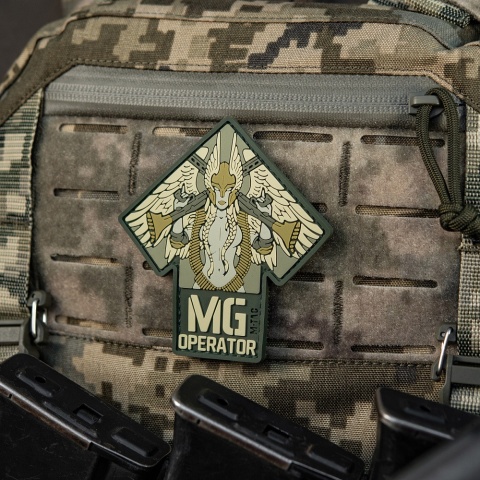 M-TAC Naszywka na rzep MG Operator PVC Olive