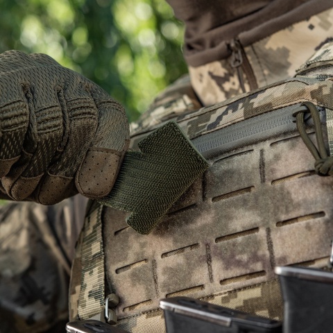 M-TAC Naszywka na rzep MG Operator PVC Olive