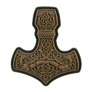 M-TAC Naszywka na rzep Mjolnir Large PVC Coyote