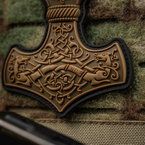 M-TAC Naszywka na rzep Mjolnir Large PVC Coyote