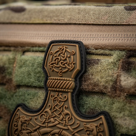 M-TAC Naszywka na rzep Mjolnir Large PVC Coyote