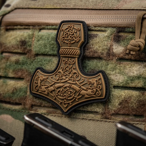 M-TAC Naszywka na rzep Mjolnir Large PVC Coyote