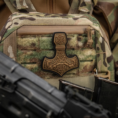 M-TAC Naszywka na rzep Mjolnir Large PVC Coyote