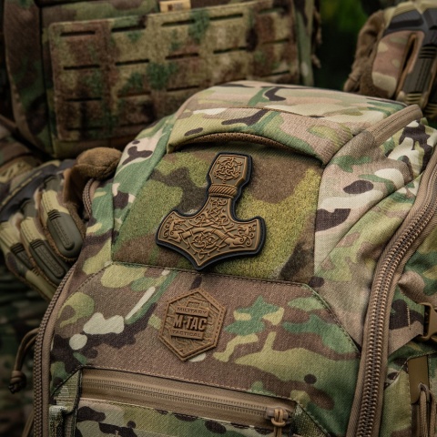 M-TAC Naszywka na rzep Mjolnir Large PVC Coyote