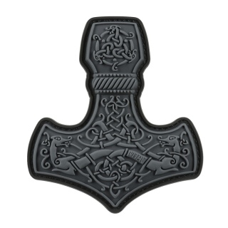 M-TAC Naszywka na rzep Mjolnir Large PVC Grey