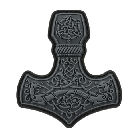 M-TAC Naszywka na rzep Mjolnir Large PVC Grey