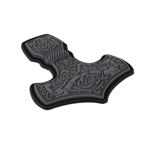 M-TAC Naszywka na rzep Mjolnir Large PVC Grey