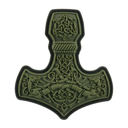 M-TAC Naszywka na rzep Mjolnir Large PVC Olive