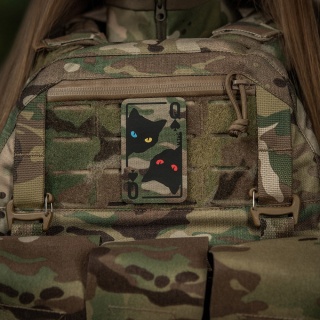 M-TAC Naszywka na rzep Queen of Spades MultiCam Black®