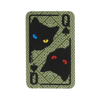 M-TAC Naszywka na rzep Queen of Spades Ornament