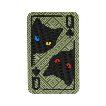 M-TAC Naszywka na rzep Queen of Spades Ornament
