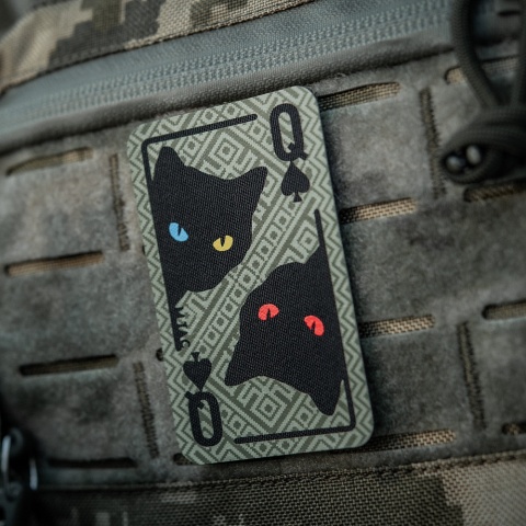 M-TAC Naszywka na rzep Queen of Spades Ornament