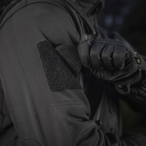 M-TAC Naszywka na rzep Spartan Helmet Haftowana Black
