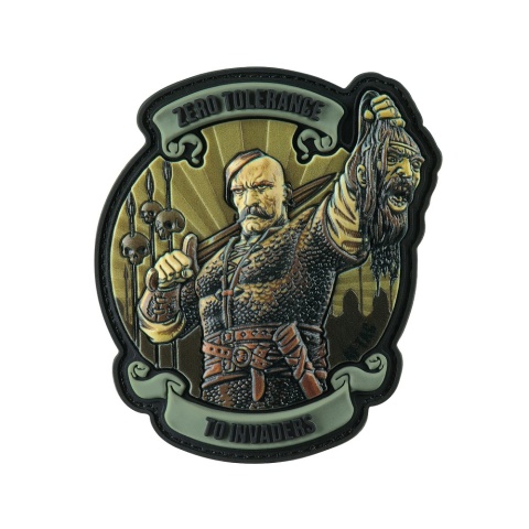 M-TAC Naszywka na rzep Zero Tolerance PVC Olive