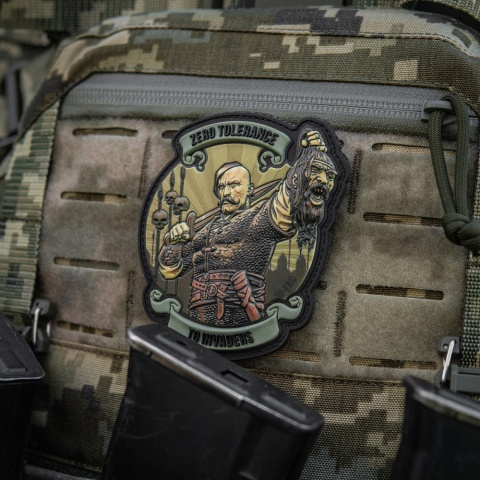 M-TAC Naszywka na rzep Zero Tolerance PVC Olive