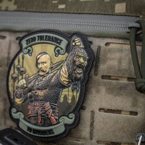 M-TAC Naszywka na rzep Zero Tolerance PVC Olive