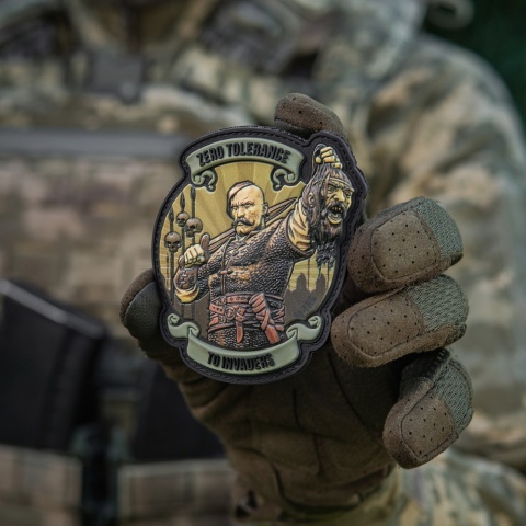 M-TAC Naszywka na rzep Zero Tolerance PVC Olive