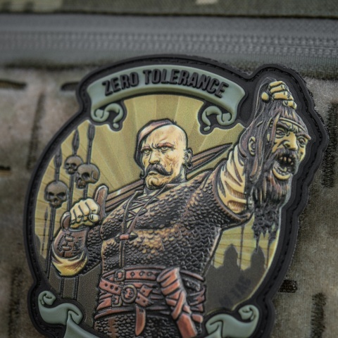 M-TAC Naszywka na rzep Zero Tolerance PVC Olive