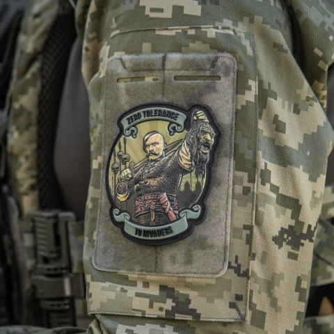 M-TAC Naszywka na rzep Zero Tolerance PVC Olive
