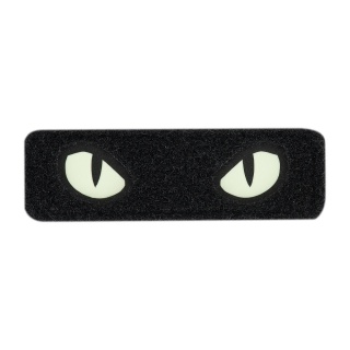 M-TAC Naszywka na rzep Cat Eyes Type 2 Laser Cut Black GID