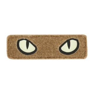 M-TAC Naszywka na rzep Cat Eyes Type 2 Laser Cut Coyote GID