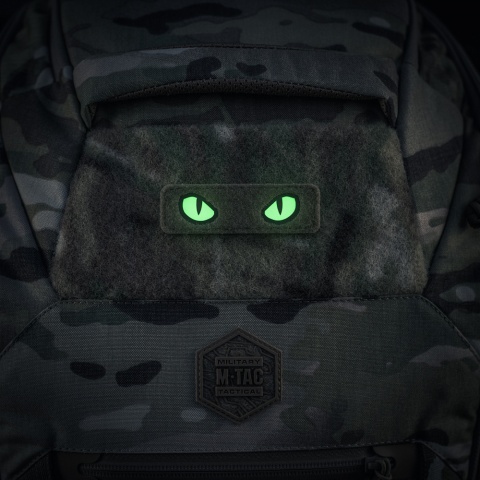 M-TAC Naszywka na rzep Cat Eyes Type 2 Laser Cut Coyote GID