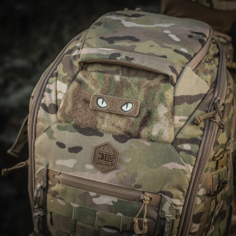 M-TAC Naszywka na rzep Cat Eyes Type 2 Laser Cut Coyote GID